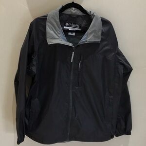 Columbia Men's Gray Jacket/Windbreaker, Size L